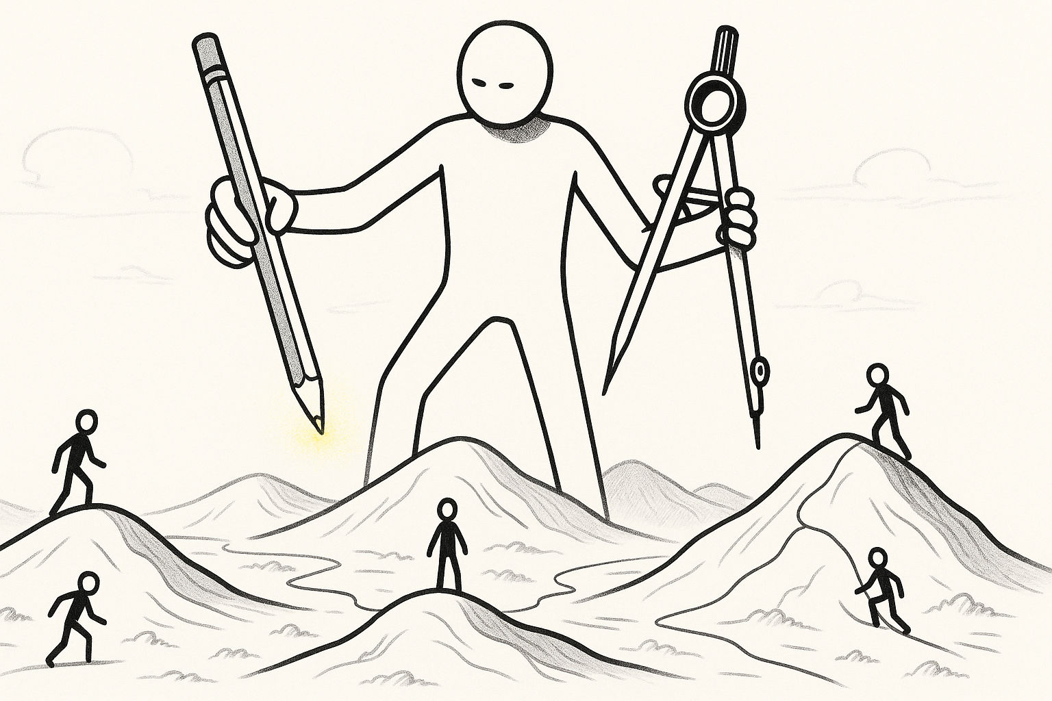 Two kinds of scientists: the solver who pushes an existing paradigm deeper, and the question-setter who opens a new one