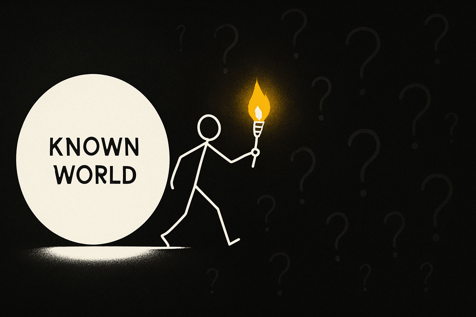 Normal science versus paradigm shifts: one brightens the existing map, the other pushes into the unknown